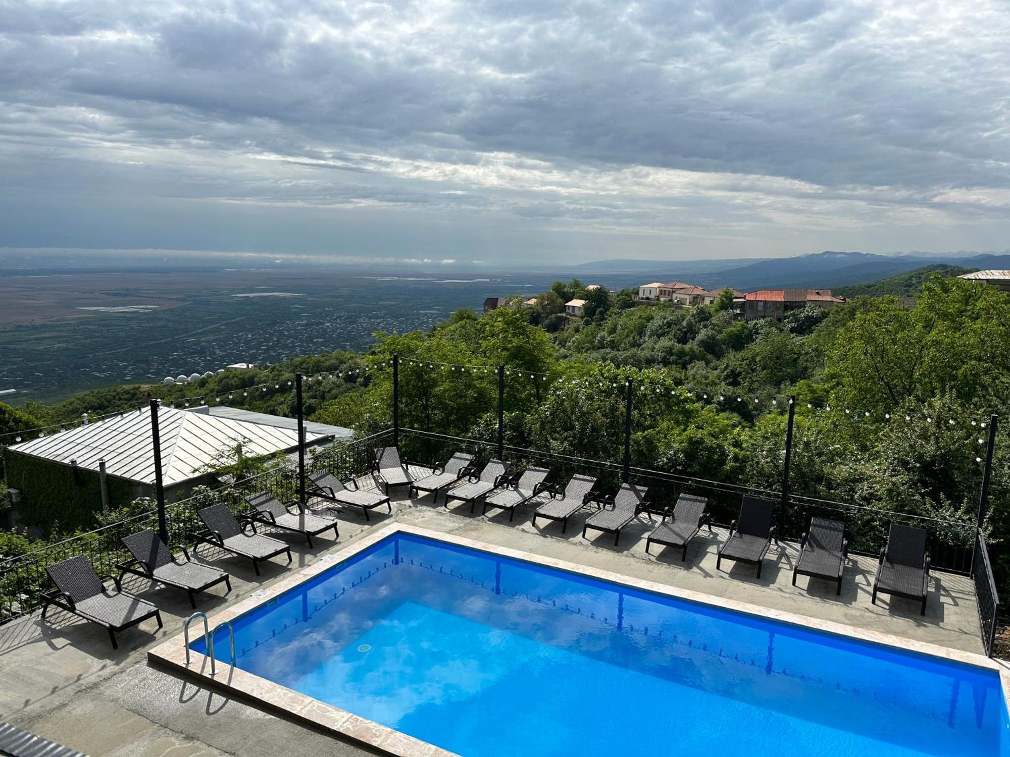 Boutique Hotel Bellevue Sighnaghi Esterno foto