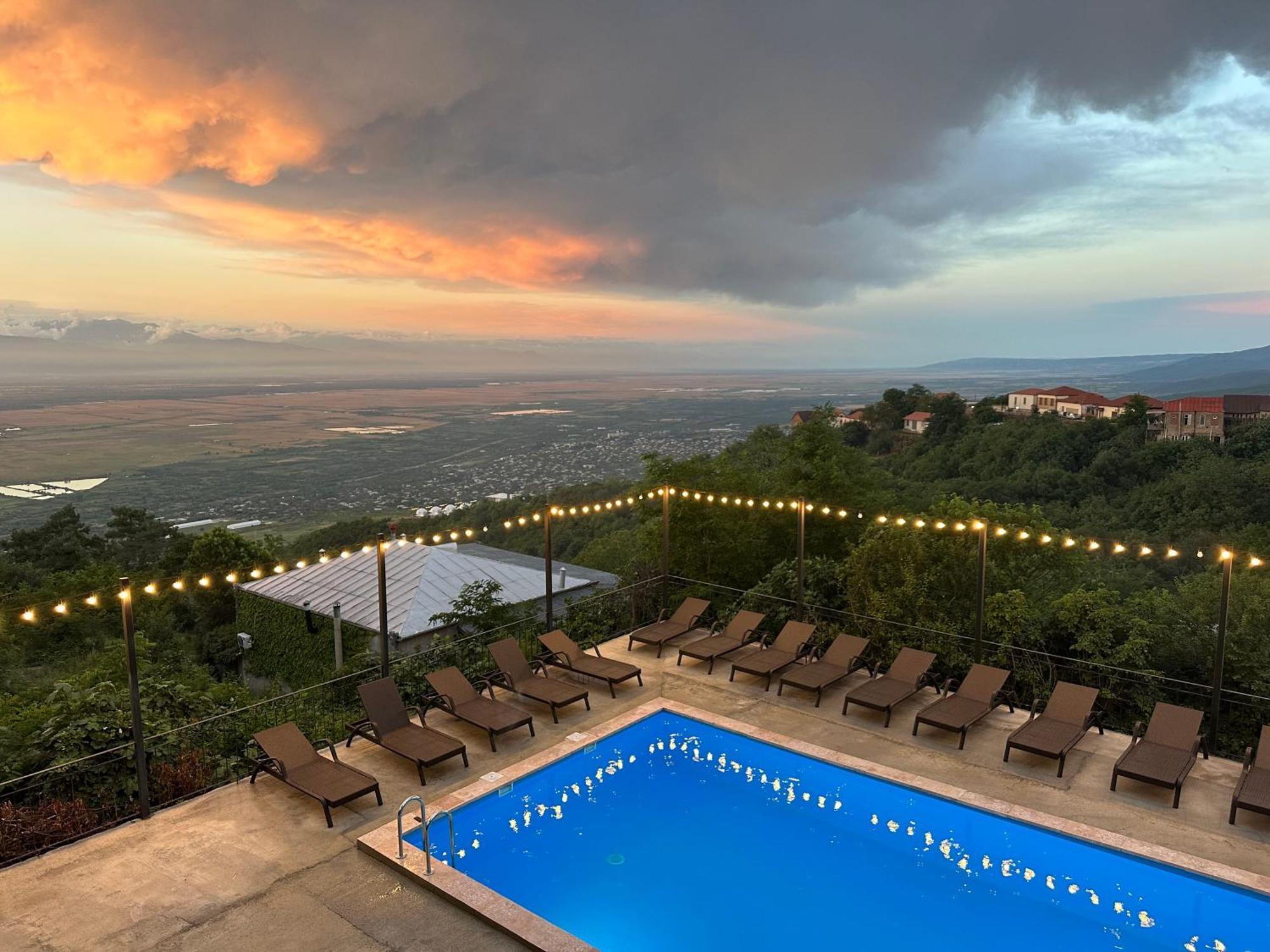 Boutique Hotel Bellevue Sighnaghi Esterno foto